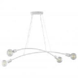 Підвіс TK Lighting Helix 4x60 Вт E27 білий 6145