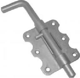 Шпінгалет дверний ручка-100 РМ274 оксамитовий 10 мм