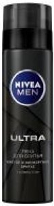 Піна для гоління Nivea MEN Ultra з активним вугіллям 200 мл