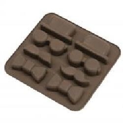 Форма для льоду силіконова Детектив 14х13х2 см MYS