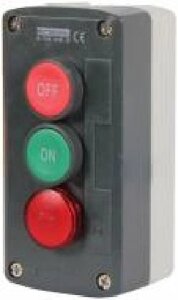 Кнопковий пост ПУСК-СТОП-ІНДИКАТОР E. NEXT (e. cs. stand. xal. d. 363.