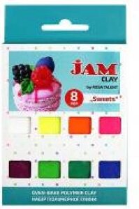 Пластика Jam Clay Sweets 8 шт. 20 р