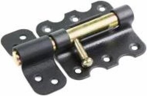 Шпінгалет дверний 70 полімерний РМ219 чорний 20 мм