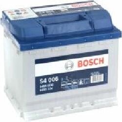 Акумулятор автомобільний Bosch S4 006 60Ah 540A 12V «+' зліва (