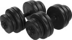 Набір гантелей NEO-SPORT 2x15 кг чорний