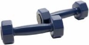 Гантель InterAtletika ST 560.1-1 2x1 кг синій