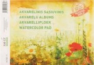 Склейка-блок для акварелі Gold А4 200 г / м2 10 аркушів Smiltainis