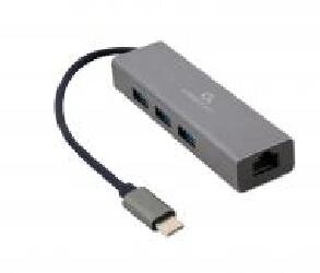 Адаптер Cablexpert A-CMU3-LAN-01 з USB-С на Gigabit Ethernet, 3