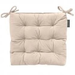 Подушка на стілець Velour 40х40 см бежевий Decora textile