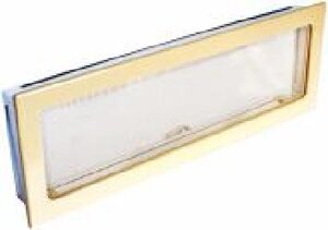 Решітка камінна 4FIRE 17х50 кремова