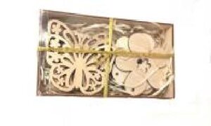 Набір фанери для декорування Метелики з квіточками Аплі-Крап