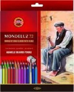 Олівці акварельні Mondeluz 72 квітів (3714) Koh-i-Noor