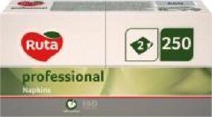 Серветки столові Ruta Professional 1/8 33х33 см білий 250 шт.