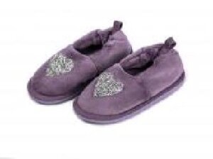 Тапочки дитячі для дівчинки Twins HS-OZ чешки нар. 30/31 фіолетовий