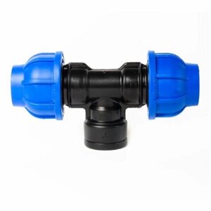 Трійник затискної перехідної ValRom ВР D25x3/4"