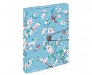 Папка-бокс на гумці Ladylike Birds А4 4 см 50021673 Herlitz