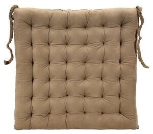Подушка ANTEN 43x43x5см коричнева