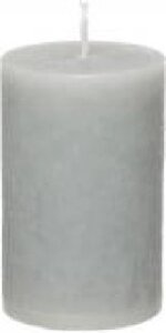 Свічка Рустик циліндр сірий 5,5x10 см Luna