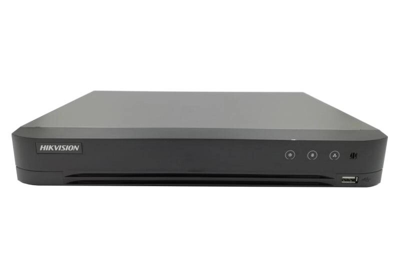 4-канальний TURBO ACUSENSE відеореєстратор Hikvision iDS-7204HUHI-M1/S (C) від компанії інтернет-магазин "БИТПРОМТОРГ" - фото 1