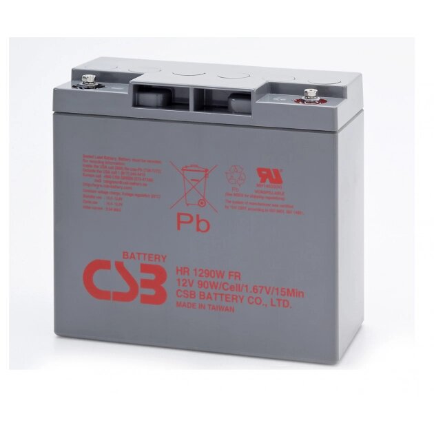 Акумуляторна батарея AGM CSB HR1290W 12V 18Ah від компанії інтернет-магазин "БИТПРОМТОРГ" - фото 1