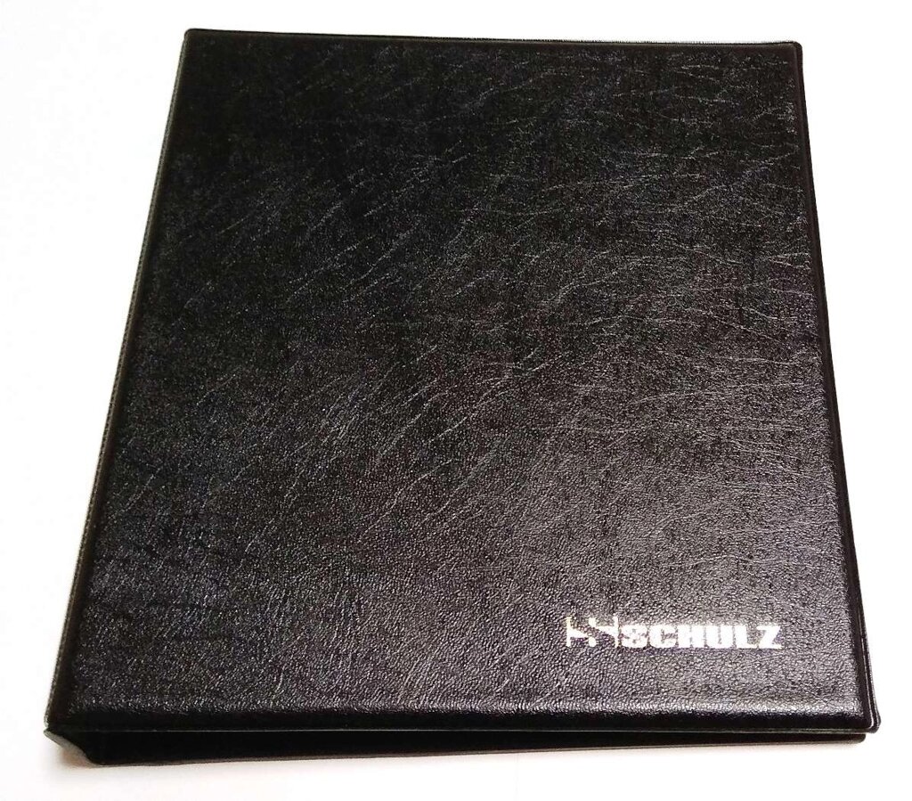 Альбом для монет 221 комірка чорні листи Schulz Чорний (hub_n456f9) від компанії інтернет-магазин "БИТПРОМТОРГ" - фото 1