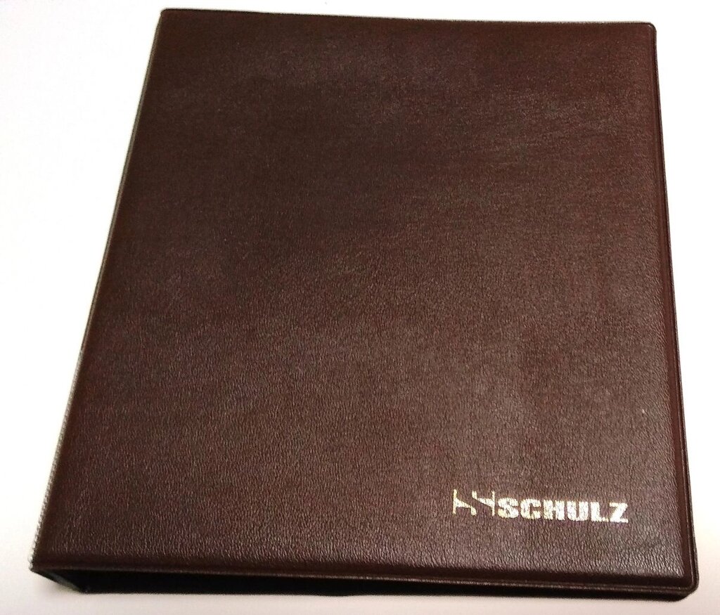 Альбом для монет 525 осередків Schulz чорні листи Коричневий (hub_ngsh4m) від компанії інтернет-магазин "БИТПРОМТОРГ" - фото 1