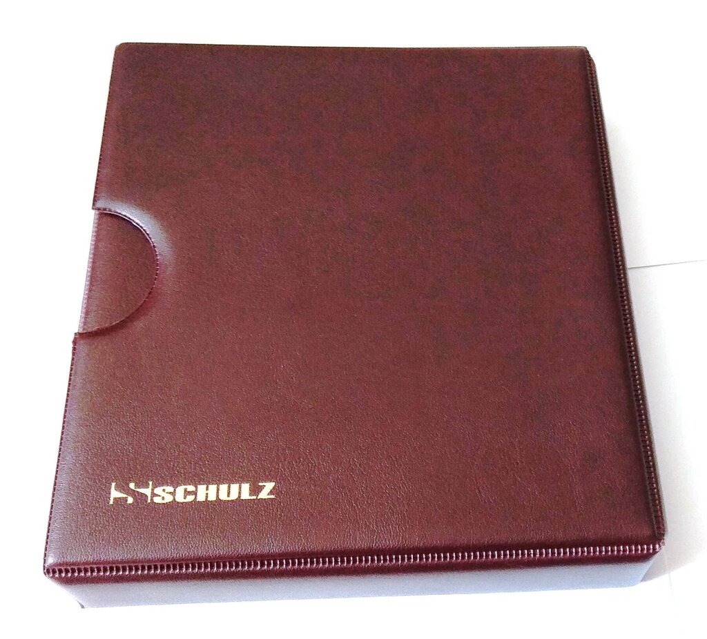 Альбом для монет Schulz 221 комірка у футлярі покращений Коричневий (hub_j03lwx) від компанії інтернет-магазин "БИТПРОМТОРГ" - фото 1