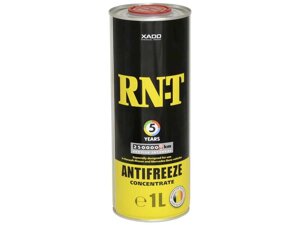 Антифриз концентрат 1л жовтий Antifreeze RN-T, бляшанка (1,1кг) ТМ XADO