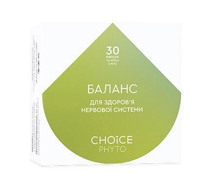 Антистресовий комплекс Choice Баланс 30 капсул від компанії інтернет-магазин "БИТПРОМТОРГ" - фото 1