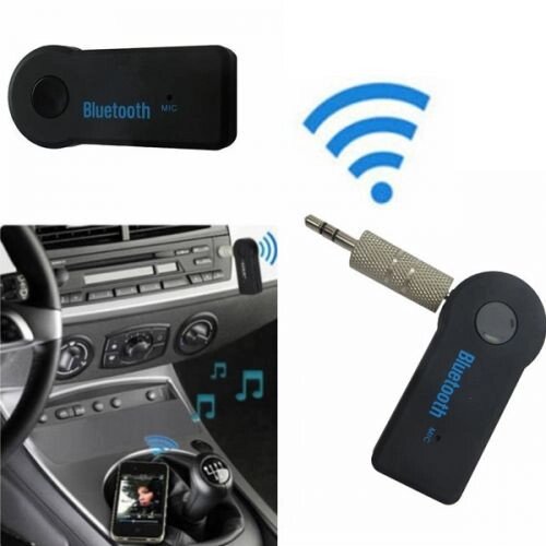 Авто адаптер ресівер магнітоли Mhz Bluetooth AUX MP3 WAV (52105) від компанії інтернет-магазин "БИТПРОМТОРГ" - фото 1