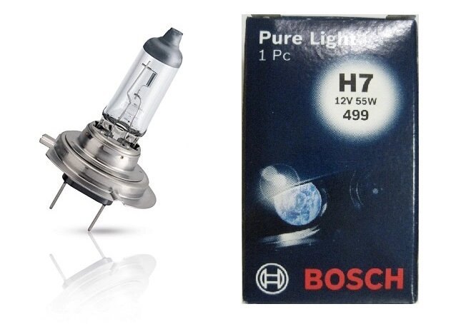 Автолампа BOSCH Pure Light H7 55W 12V PX26d (1987302071) від компанії інтернет-магазин "БИТПРОМТОРГ" - фото 1