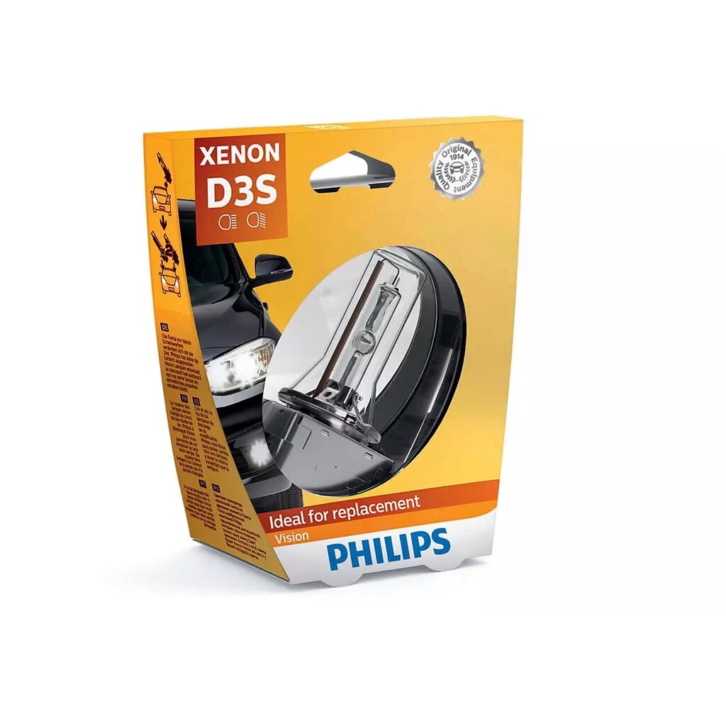 Автолампа ксенон PHILIPS 42403VIS1 D3S 42V 35W PK32d-5 Vision від компанії інтернет-магазин "БИТПРОМТОРГ" - фото 1