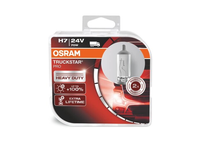 Автолампа OSRAM 64215TSP H7 70W 24V PX26D 10X2 HardDuopet від компанії інтернет-магазин "БИТПРОМТОРГ" - фото 1