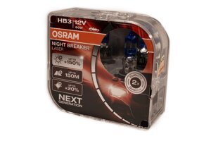 Автолампа OSRAM 9005NL HB3 night breaker LASER NG +150% 60W 12V P20d hardduopet