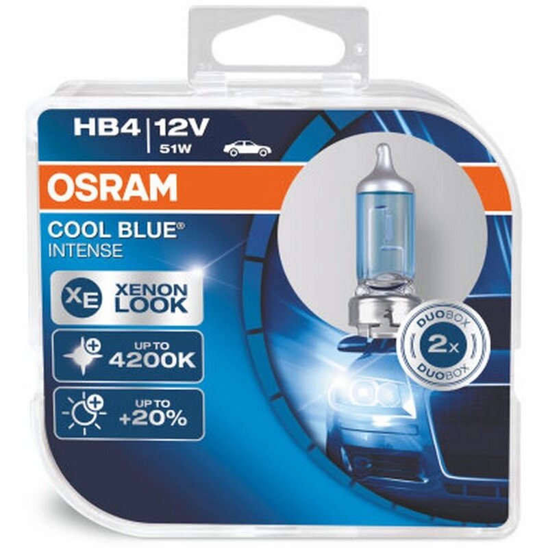 Автолампа OSRAM 9006CBI Cool Blue Intense HB4 60W 12V P22d 10X2 HardDuopet від компанії інтернет-магазин "БИТПРОМТОРГ" - фото 1