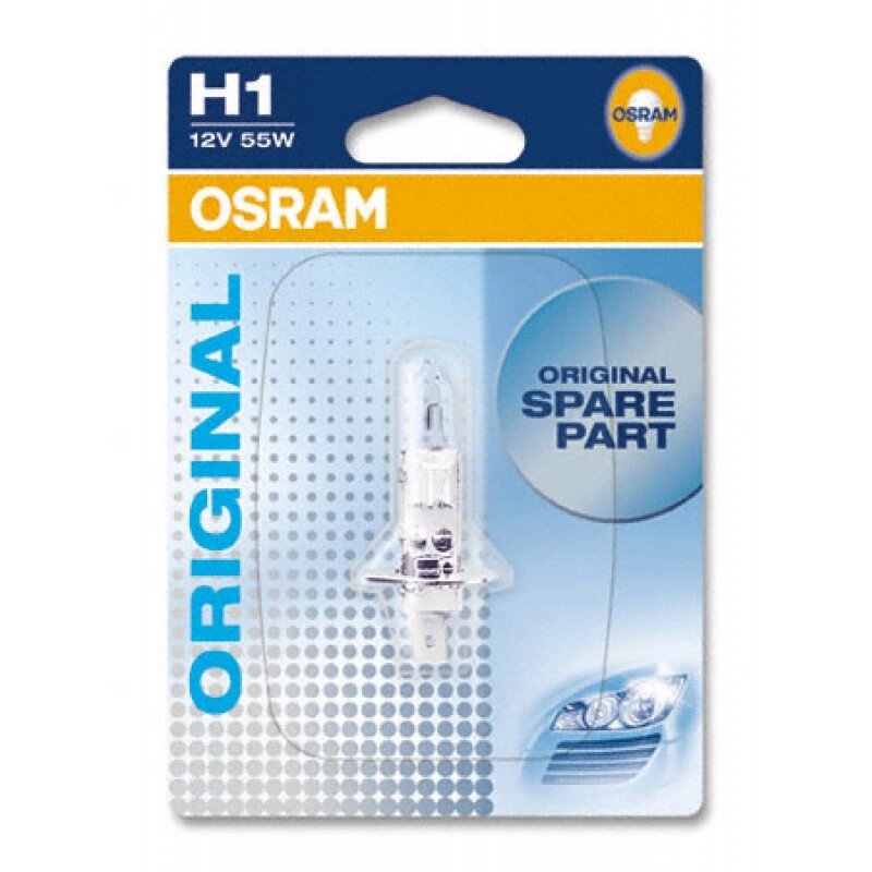 Автолампа OSRAM H1 64150-01B 55W 12V P14.5S 10X1 Blister від компанії інтернет-магазин "БИТПРОМТОРГ" - фото 1