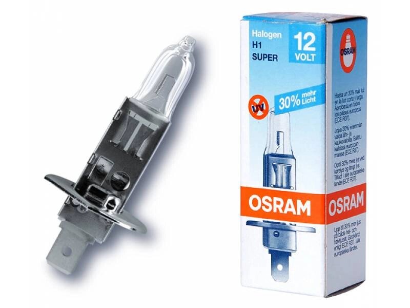 Автолампа OSRAM H1 64150SUP 55W 12V P14.5S 10X10X1 від компанії інтернет-магазин "БИТПРОМТОРГ" - фото 1