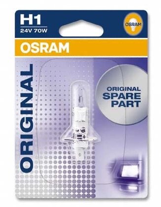 Автолампа OSRAM H1 64155-01B 70W 24V P14.5S 10X1 Blister від компанії інтернет-магазин "БИТПРОМТОРГ" - фото 1