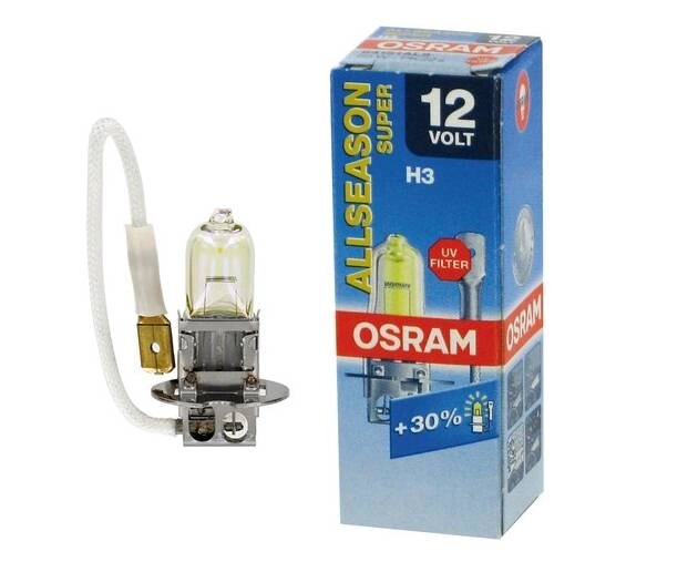 Автолампа OSRAM H3 64151ALS All Season Super 55W 12V PK22S 10X10X1 від компанії інтернет-магазин "БИТПРОМТОРГ" - фото 1