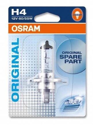 Автолампа OSRAM H4 64193-01B 60/55W 12V P43T 10X1 Blister від компанії інтернет-магазин "БИТПРОМТОРГ" - фото 1