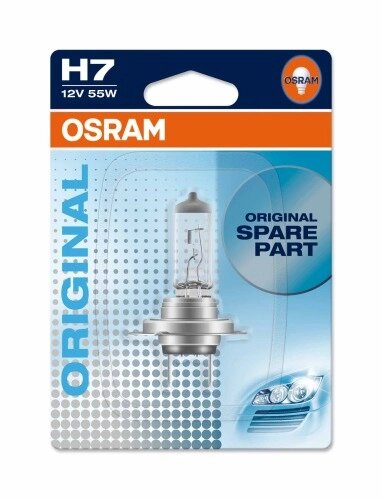 Автолампа OSRAM H7 64210-01B 55W 12V PX26D 10X1 Blister від компанії інтернет-магазин "БИТПРОМТОРГ" - фото 1