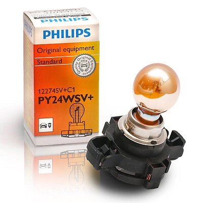 Автолампа PHILIPS 12274SVC1 PY24W 12V 24W PGU20/4 SilverVision від компанії інтернет-магазин "БИТПРОМТОРГ" - фото 1