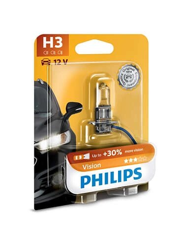 Автолампа PHILIPS 12336PRB1 H3 55W 12V PK22s Premium від компанії інтернет-магазин "БИТПРОМТОРГ" - фото 1