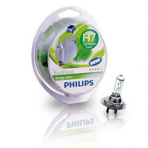 Автолампа philips 12972ECOS2 H7 55W 12V PX26d ecovision