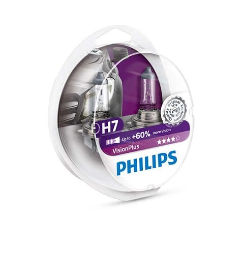 Автолампа PHILIPS 12972VPS2 H7 55W 12V PX26d VisionPlus від компанії інтернет-магазин "БИТПРОМТОРГ" - фото 1