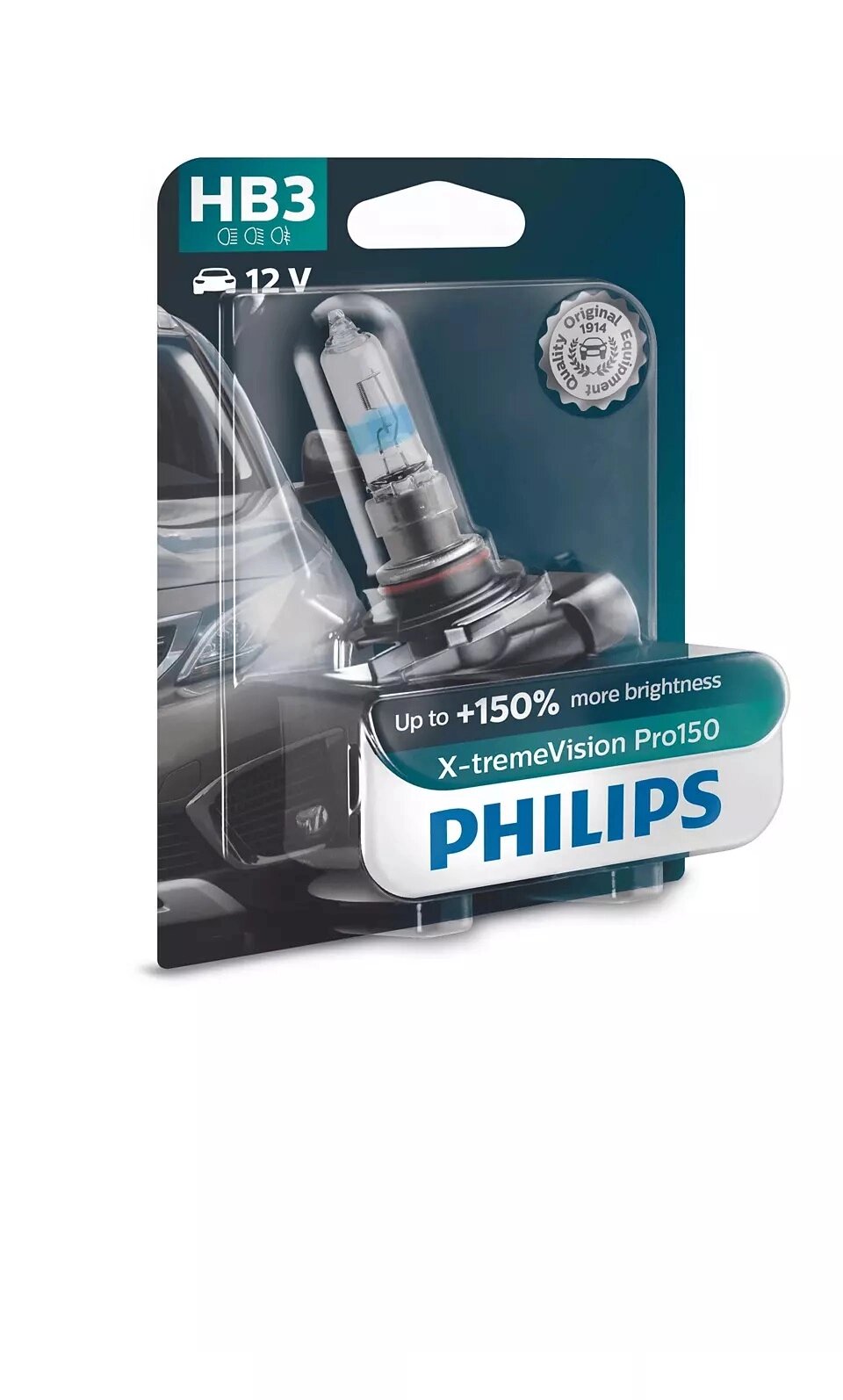 Автолампа PHILIPS 9005XVPB1 HB3 55W 12V X-treme Vision Pro +150% B1 від компанії інтернет-магазин "БИТПРОМТОРГ" - фото 1