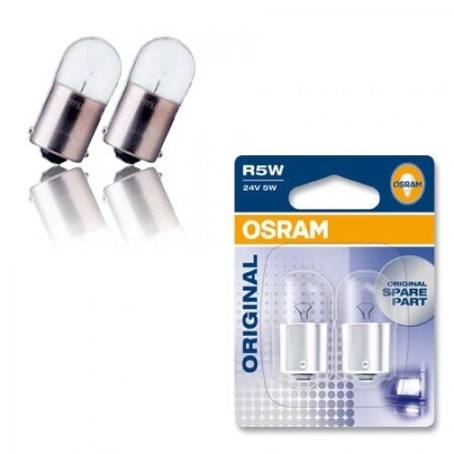 Автолампа ук. OSRAM 5007-02B R5W 12V BA15s 10X2 Blister від компанії інтернет-магазин "БИТПРОМТОРГ" - фото 1