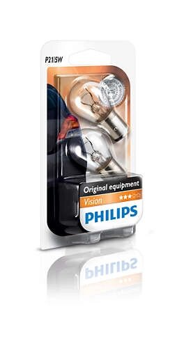 Автолампа ук. PHILIPS 12499B2 P21/5W 12V 21/5W BAY15d від компанії інтернет-магазин "БИТПРОМТОРГ" - фото 1