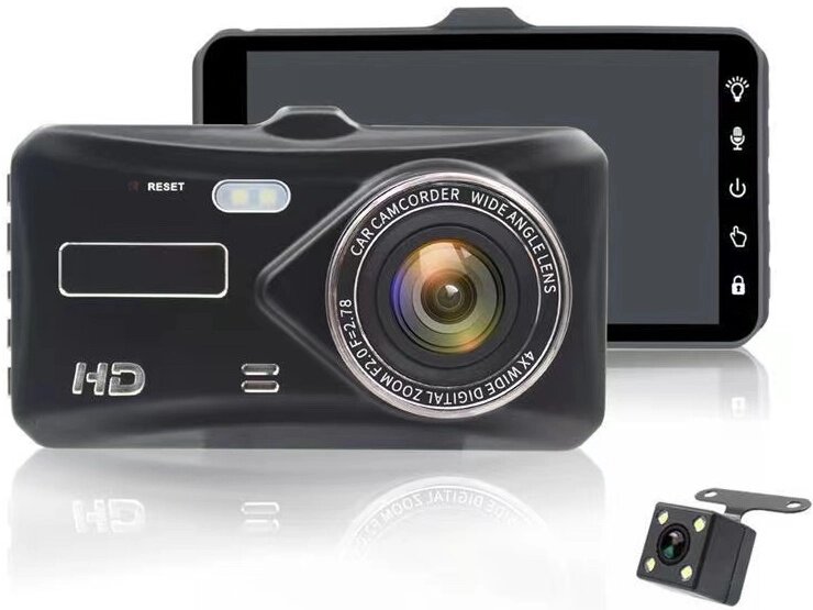Автомобільний відеореєстратор Inspire Full HD 1080p з Touchscreen та камерою заднього виду (152785438) від компанії інтернет-магазин "БИТПРОМТОРГ" - фото 1