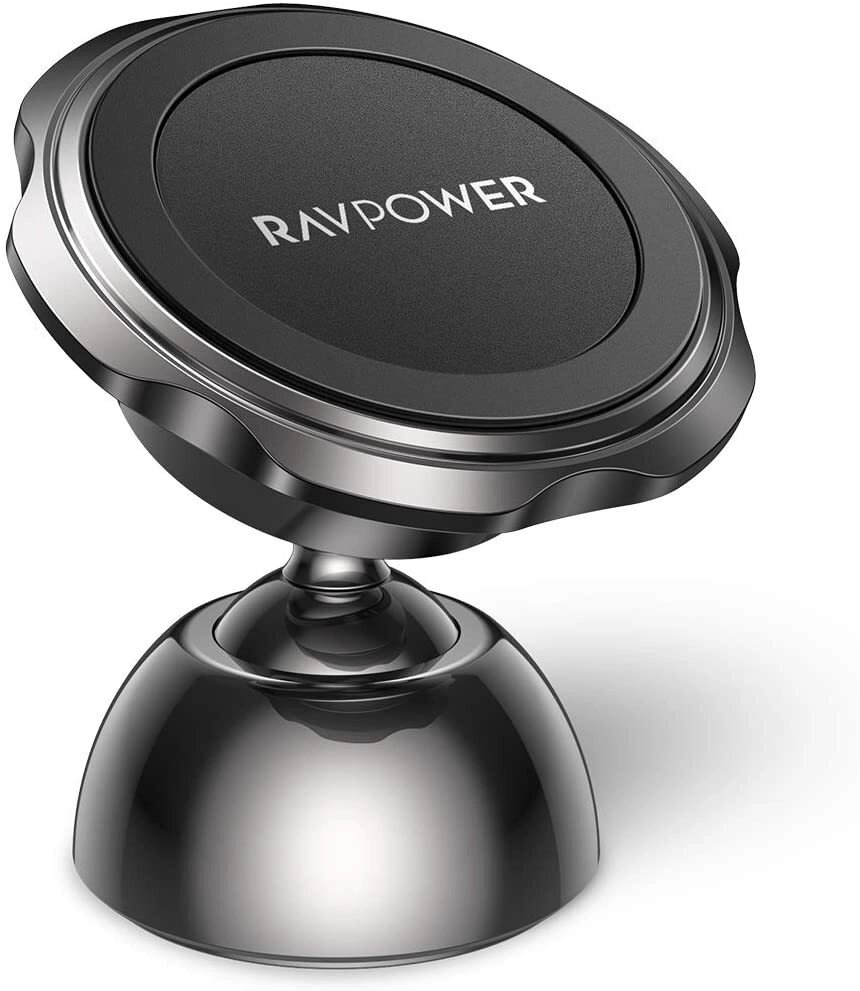 Автотрімач для телефону RavPower Magnetic Car Phone Mount RP-SH028 Black від компанії інтернет-магазин "БИТПРОМТОРГ" - фото 1